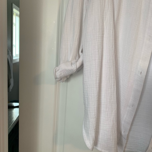 Rachel Size XL White Blouse - Picture 4 of 9